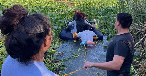 Migrantes En México Se Lanzan Al Río Bravo Para Llegar A Los Estados Unidos