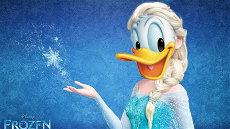 Donald Duck Sings Let It Go Youtube