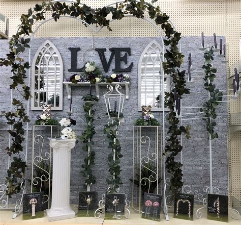 Hobby Lobby wedding rental display | Wedding rentals decor, Hobby lobby