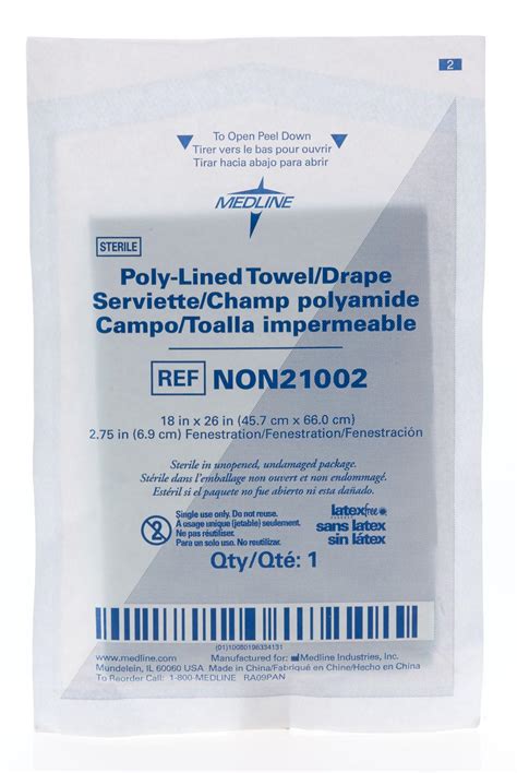 Drape Surgical Sterile 18 X 26 Fenestrated 50bx