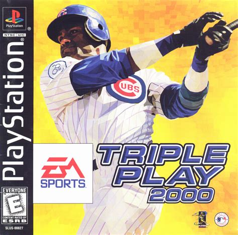 Triple Play 2000 1999 Playstation Box Cover Art Mobygames