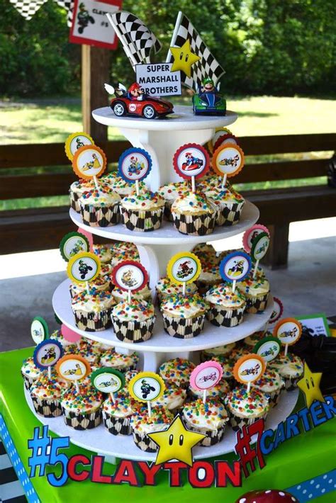 Especially for kids, mario kart themed birthday parties are becoming very popular and there are many ways to get creative. Super Mario Brothers / Mario Kart Wii Birthday Party Ideas ...