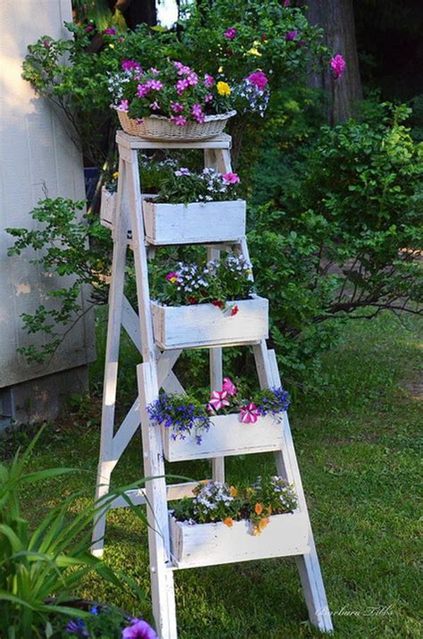 Grant boyle from boyle of fig landscapes shares his top small garden tips: 20 Creative Ladder Ideas for Home Decoration - Hative