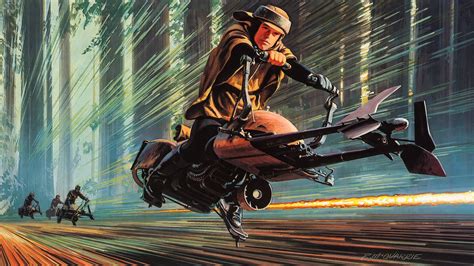 Return Of The Jedi Concept Art By Ralph Mcquarrie Star Wars