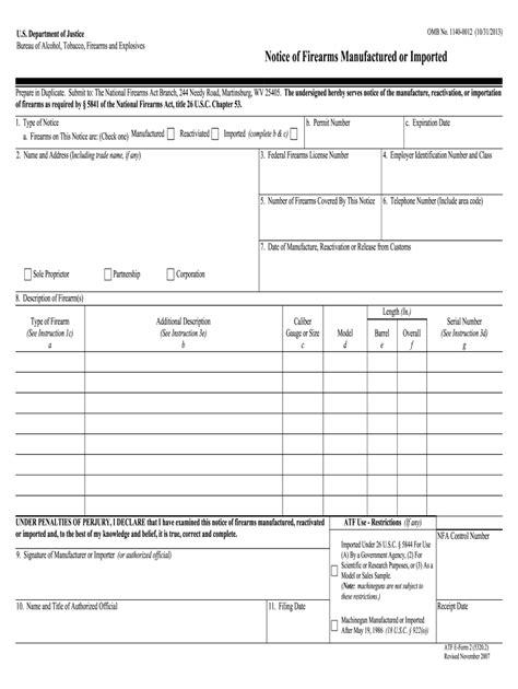 Atf Form 2 Fill Out And Sign Printable Pdf Template Signnow Free