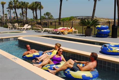 Lazy River For Lazy Days Myrtle Beach Hotels Oceanfront Myrtle Beach