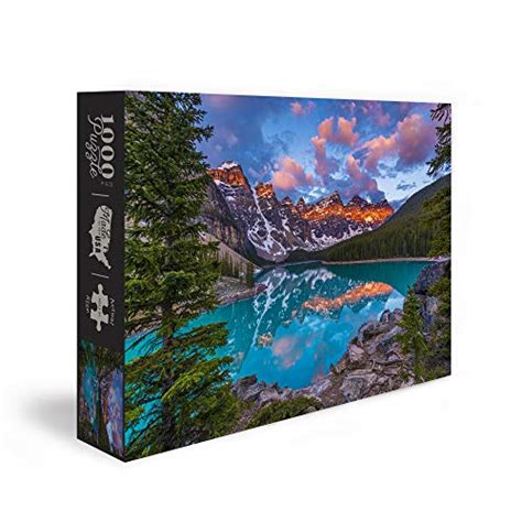Moraine Lake Banff Alberta Rock Mountains 9001068 Premium 1000 Piece