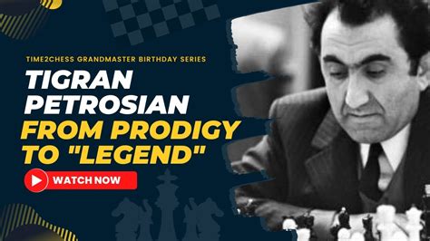 Tigran Petrosian The Iron Tiger Of Chess Time2Chess Grandmaster