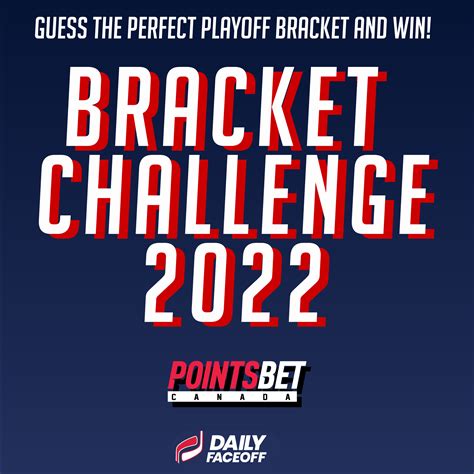 Daily Faceoff on Twitter: "The @DailyFaceoff Bracket Challenge is now