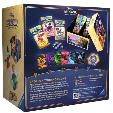 Disney Lorcana Into The Inklands Set 3 Illumineers Trove Pack Set