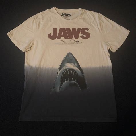 Vintage Vintage Jaws Universal Studios All Over Print Graphic Tee Grailed