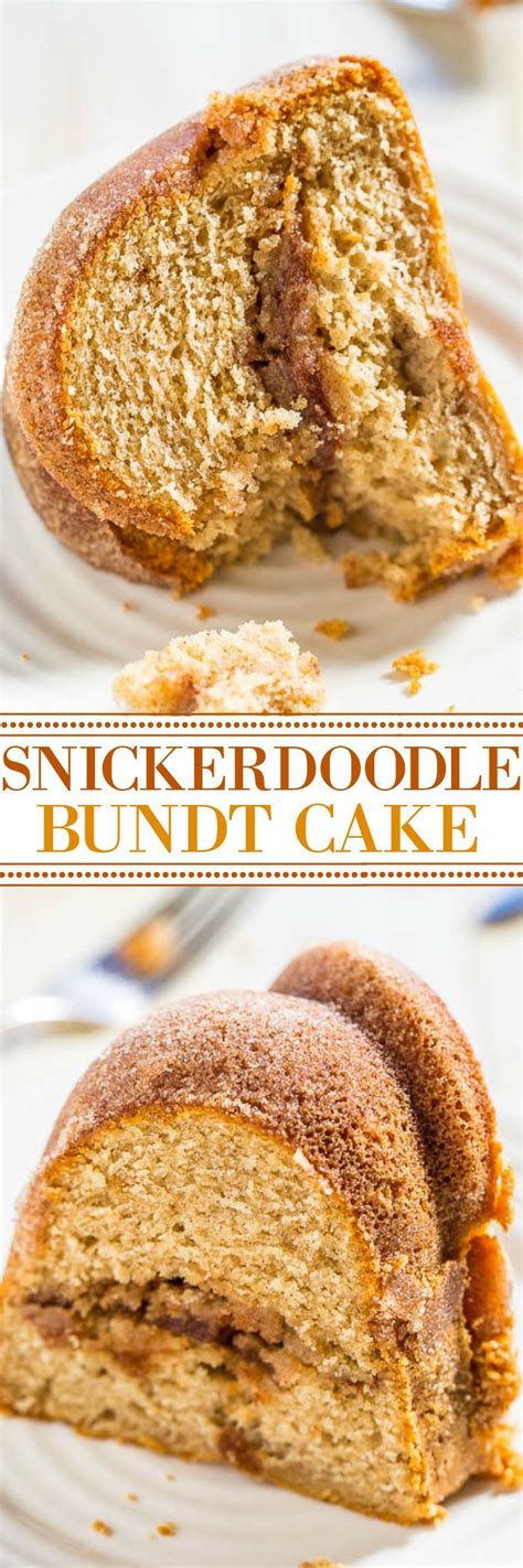 Snickerdoodle Bundt Cake Recipe Desserts Bundt Cakes Recipes Cake