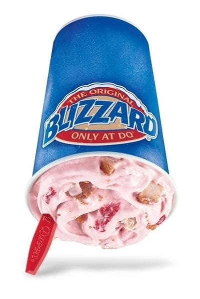 Dairy Queen Medium Strawberry Cheesecake Blizzard Nutrition Facts