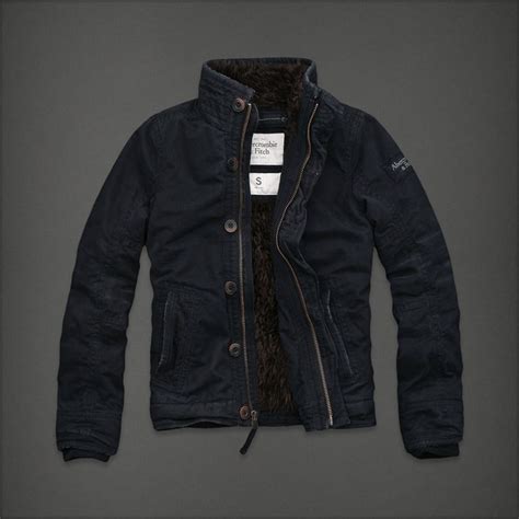nwt abercrombieandfitch by hollister men s b 9 sherpa lined parka fur jacket coat ebay