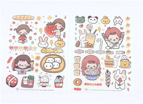 Kawaii Printable Bullet Journal Stickers Super Cute Kawaii Free The