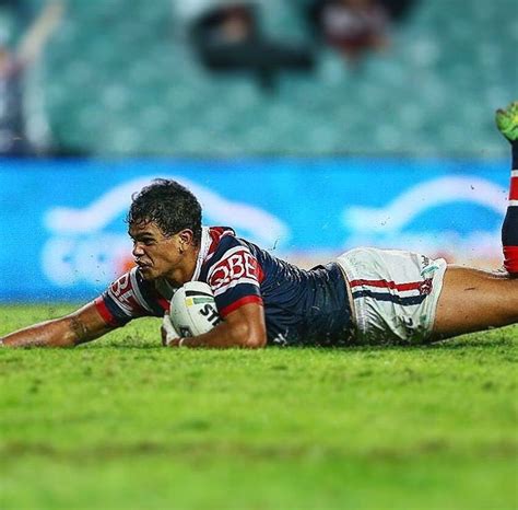 16 june 1997) is an indigenous australian professional rugby league footballer who plays as a fullback for the south sydney rabbitohs in the nrl. Latrell Mitchell | Nrl, Rugby players, Rugby league