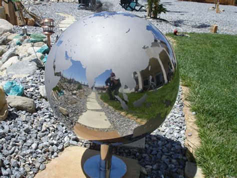Stainless Steel World Globes Sphere Sculptureartart