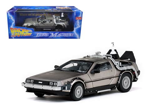Delorean Time Machine From Back To The Future Ii Movie 118 Diecast