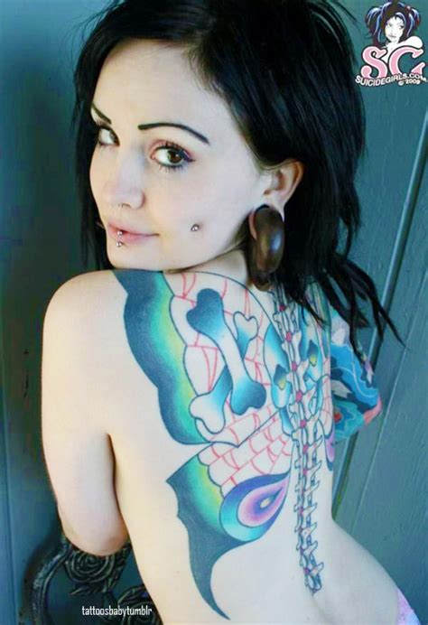 Suicide Girl Tattoo
