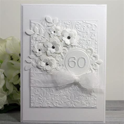 60th Wedding Anniversary Cards