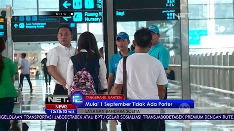 Bandara soekarno hatta adalah salah satu destinasi yang paling sering dikunjungi di jakarta. Tidak Ada Lagi Porter Di Bandara International Soekarno Hatta - NET12 - YouTube