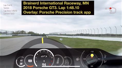 Porsche GT3 On Brainerd International Raceway YouTube