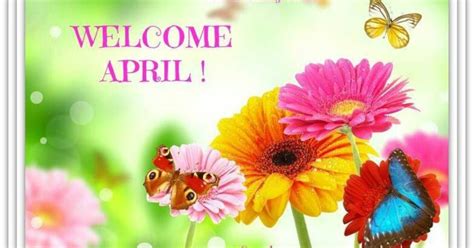 Good Bye March Welcome April Images Oppidan Library