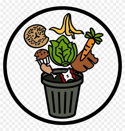 Contact Food Waste Bin Cartoon Free Transparent Png Clipart Images