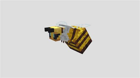 Minecraft Queen Bee Download Free 3d Model By Johnelkes E4a9fb1 Sketchfab