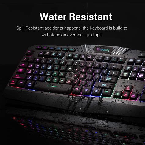 Buy Redragon S101 Bb Pc Gaming Keyboard Mouse Combo Rgb Led Backlit