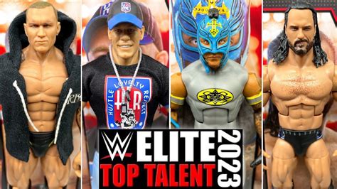2023 Wwe Elite Top Picks Figure Set Review John Cena Rey Mysterio