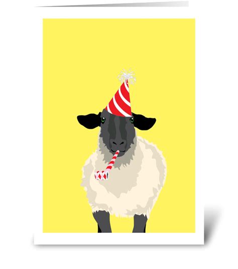 Birthday Sheep Send This Greeting Card Designed By Apartment 2 Cards