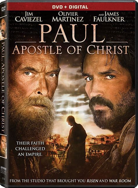 Starring:james faulkner, jim caviezel, olivier martinez. PAUL, APOSTLE OF CHRIST on Blu-Ray,DVD & Digital and ...