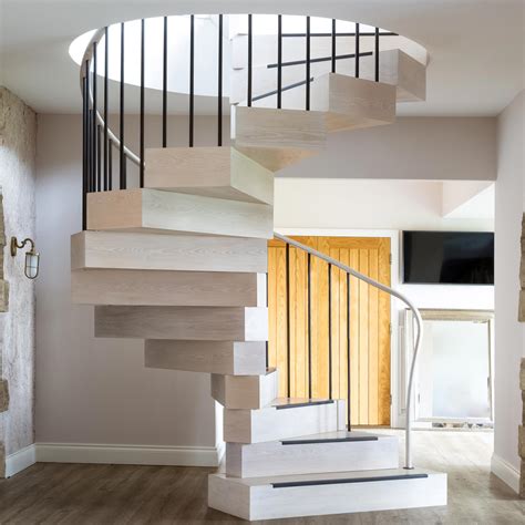 Stacked Spiral Staircase Bespoke Spiral Stairs Bisca