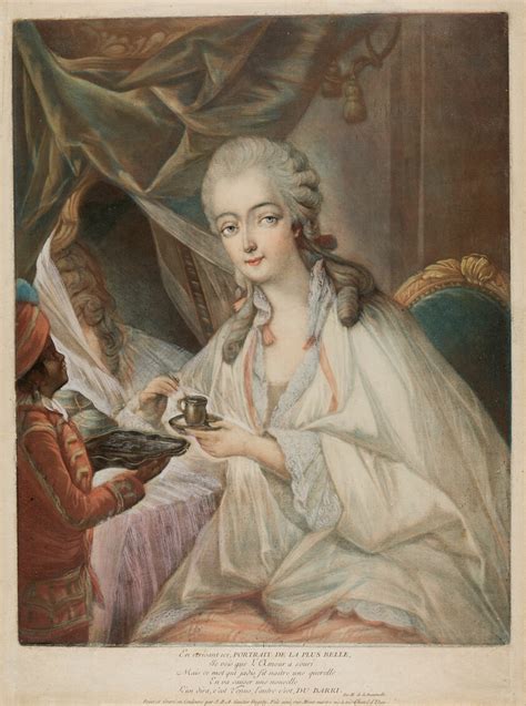 Jeanne B Cu Comtesse Du Barry And Her Servant Zamor The Art