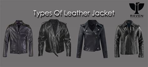 Types Of Leather Jacket Raven