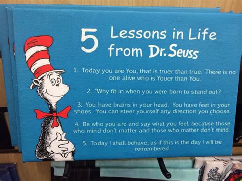 5 Lessons In Life From Dr Seuss Life Lessons Seuss Lesson