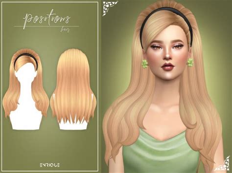 Enriques4 Positions Set Enriques4 On Patreon Sims Hair Sims 4