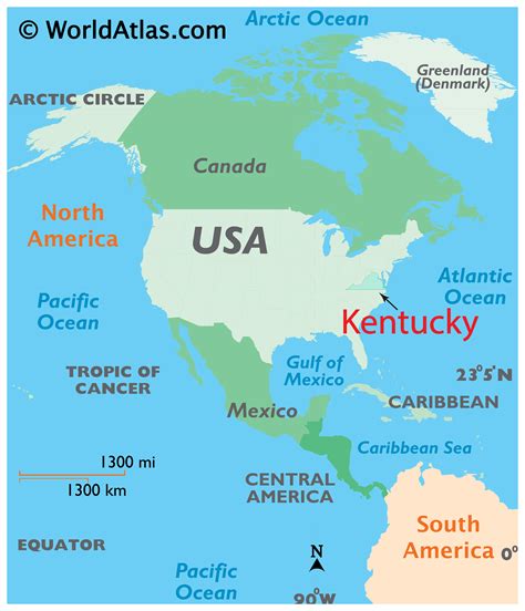 Kentucky Map Geography Of Kentucky Map Of Kentucky