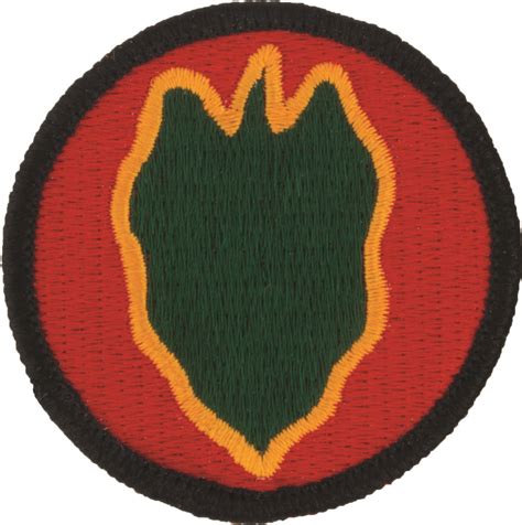 24th Infantry Division Full Color Patch