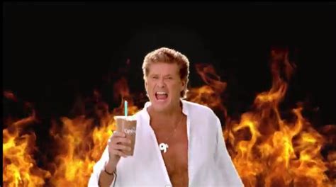 David Hasselhoff Is Thirsty For Your Love In Amazing Commercial Video
