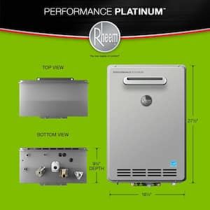 Natural Gas Rheem Outdoor Tankless Gas Water Heaters Tankless