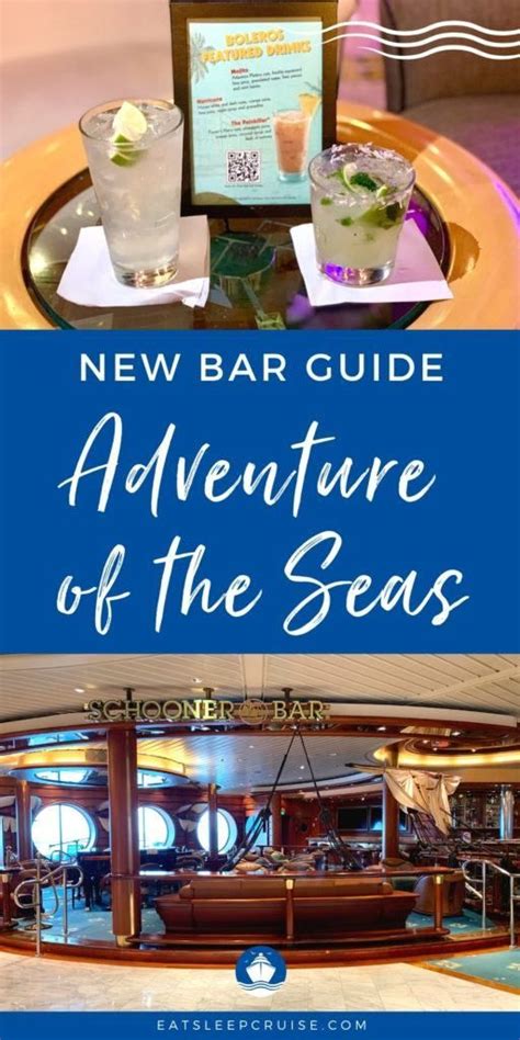 Adventure Of The Seas Bar Guide With New Menus Eat Sleep Cruise