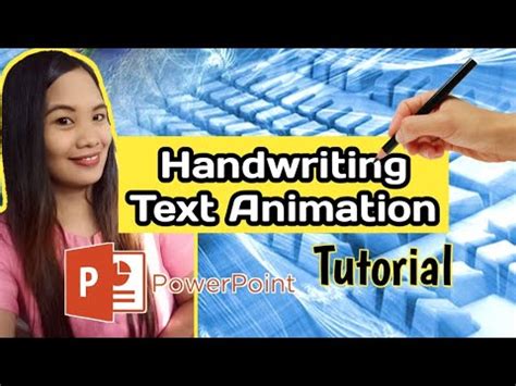 Maybe you would like to learn more about one of these? HANDWRITING TEXT EFFECT | ANIMATION | POWERPOINT TUTORIAL ...
