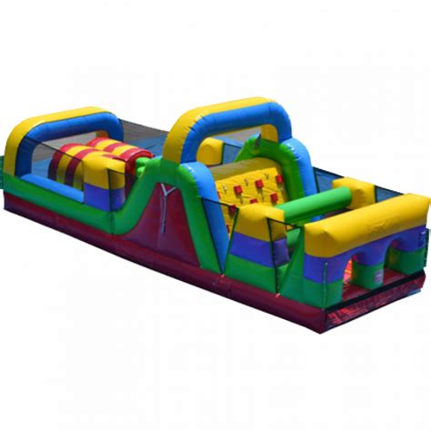 30ft Obstacle Course Bayou Funtime Inflatables