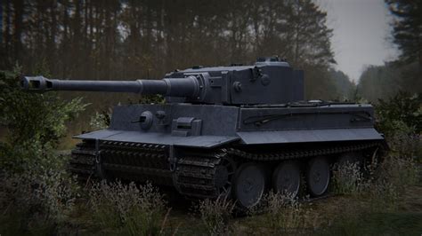 3d Model Tank Tiger 1 Turbosquid 2014915