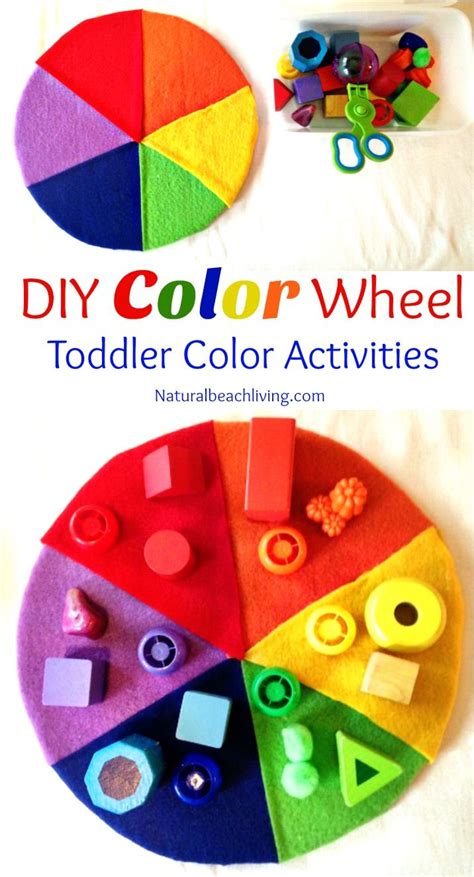 Easy And Fun Activities For Teaching Colors Natural Beach Living