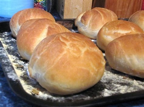Crusty Bread Rolls Recipe To Make At Home On The Kitchen Worktops