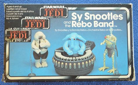 Vintage Star Wars 1983 Max Rebo Band Sy Snootles Droopy Original Kenner