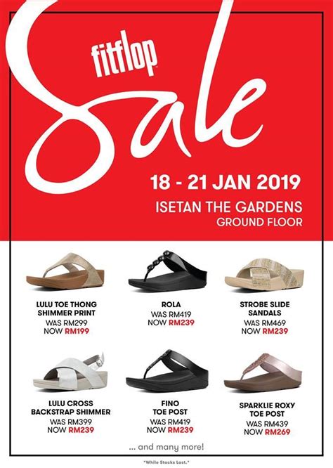 Save up to 70% with these current fitflop coupons for june 2021. Fitflop Sale at Isetan The Gardens (18 January 2019 - 21 ...